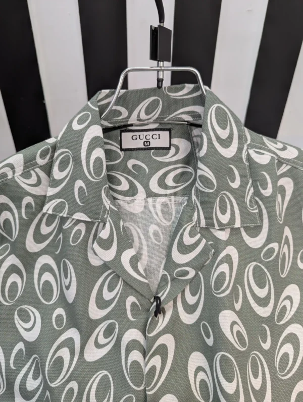 Cuban Collar Summer Print Shirt - 07 - Image 2